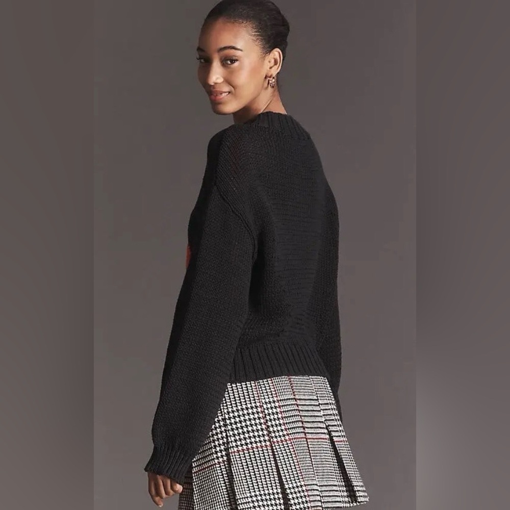 Anthropologie Pippa Mock-Neck Pullover Icon Edition Size XL NWOT - Picture 2 of 13